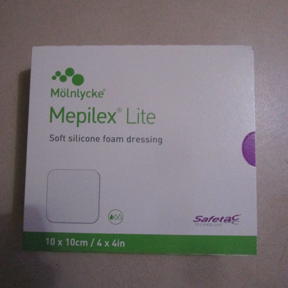 New in Mepilex Lite Foam Dressing 4x4 (284190)